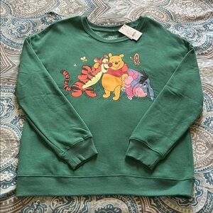 Women’s Size S Winnie the Pooh Fleece Sweatshirt